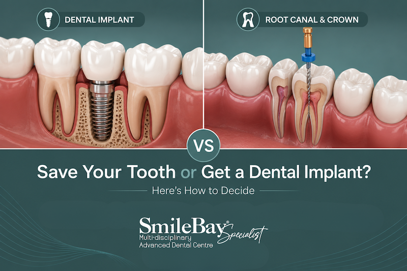 Root canal or Dental Implant? A Specialist Guide | SmileBay Specialist Centre